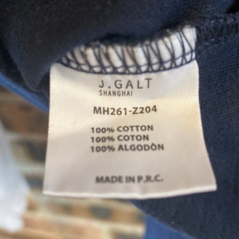 John Galt (Brandy Melville) tee over long sleeve shirt combo, Men’s S - Picture 4 of 4